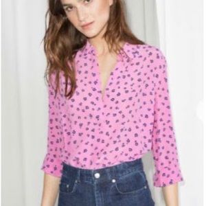 Paris Atelier & Other Stories Silk Blouse